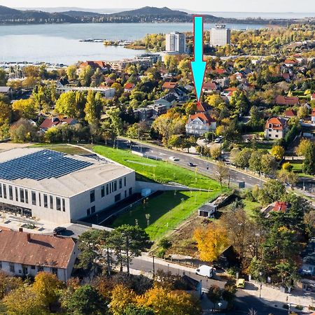 Aqua Haz Panzio 3 Sz Lejlighed Balatonfüred Eksteriør billede