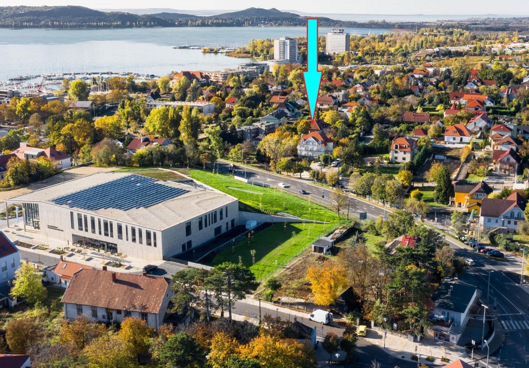 Aqua Haz Panzio 3 Sz Lejlighed Balatonfüred Eksteriør billede